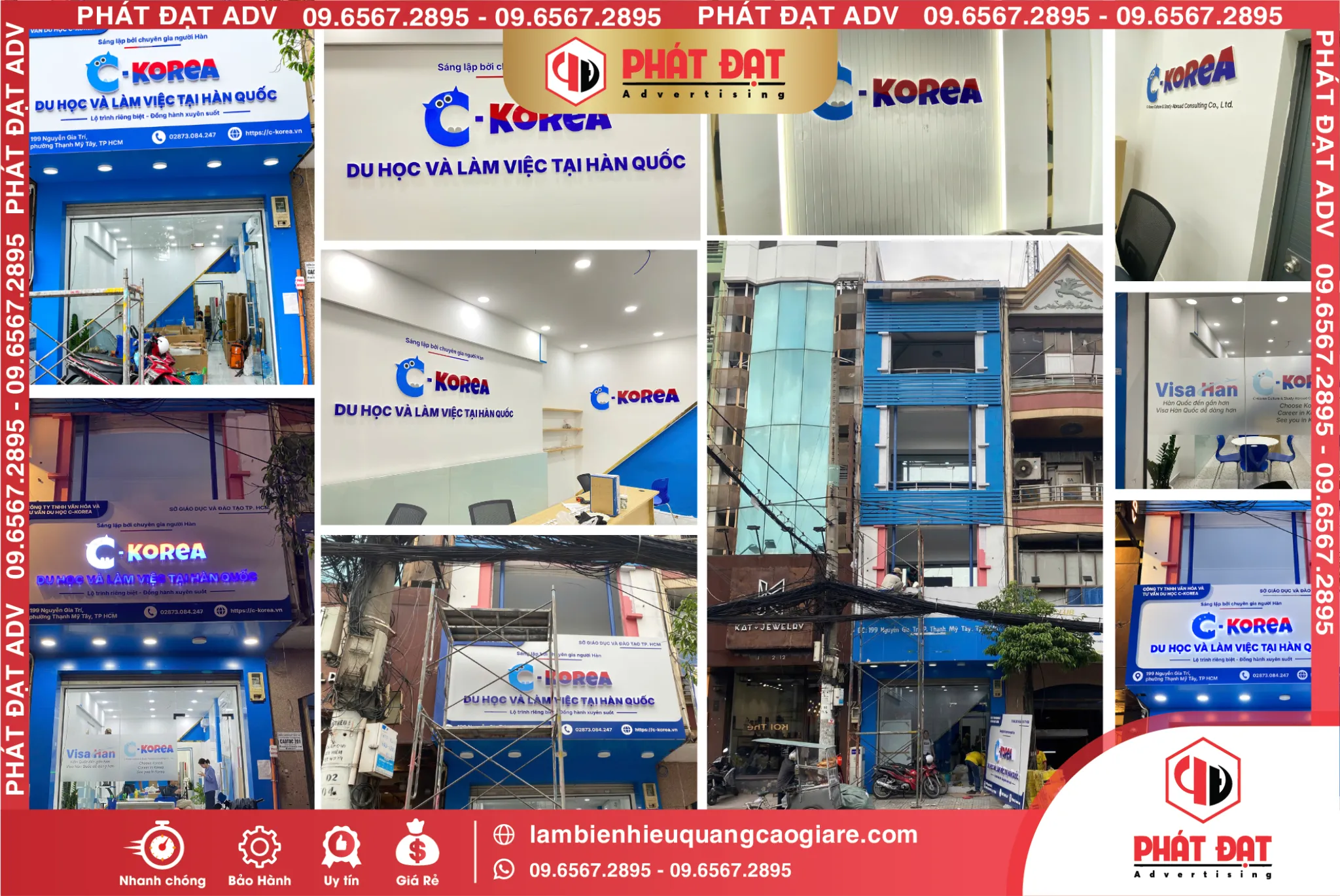 Làm Bảng Hiệu Trọn Gói TPHCM Giá Rẻ Theo Yêu Cầu