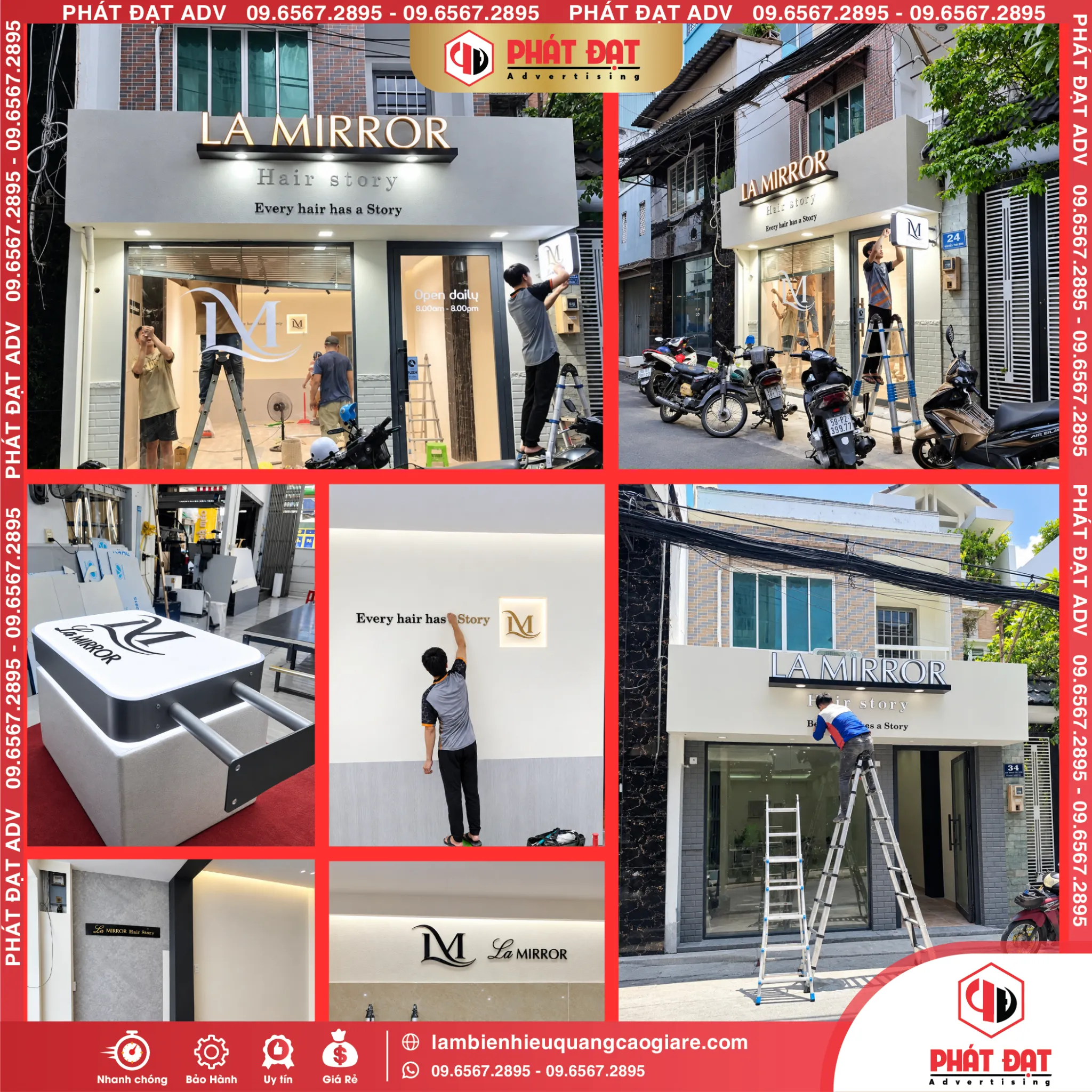 Làm Bảng Hiệu Trọn Gói TPHCM Giá Rẻ Theo Yêu Cầu