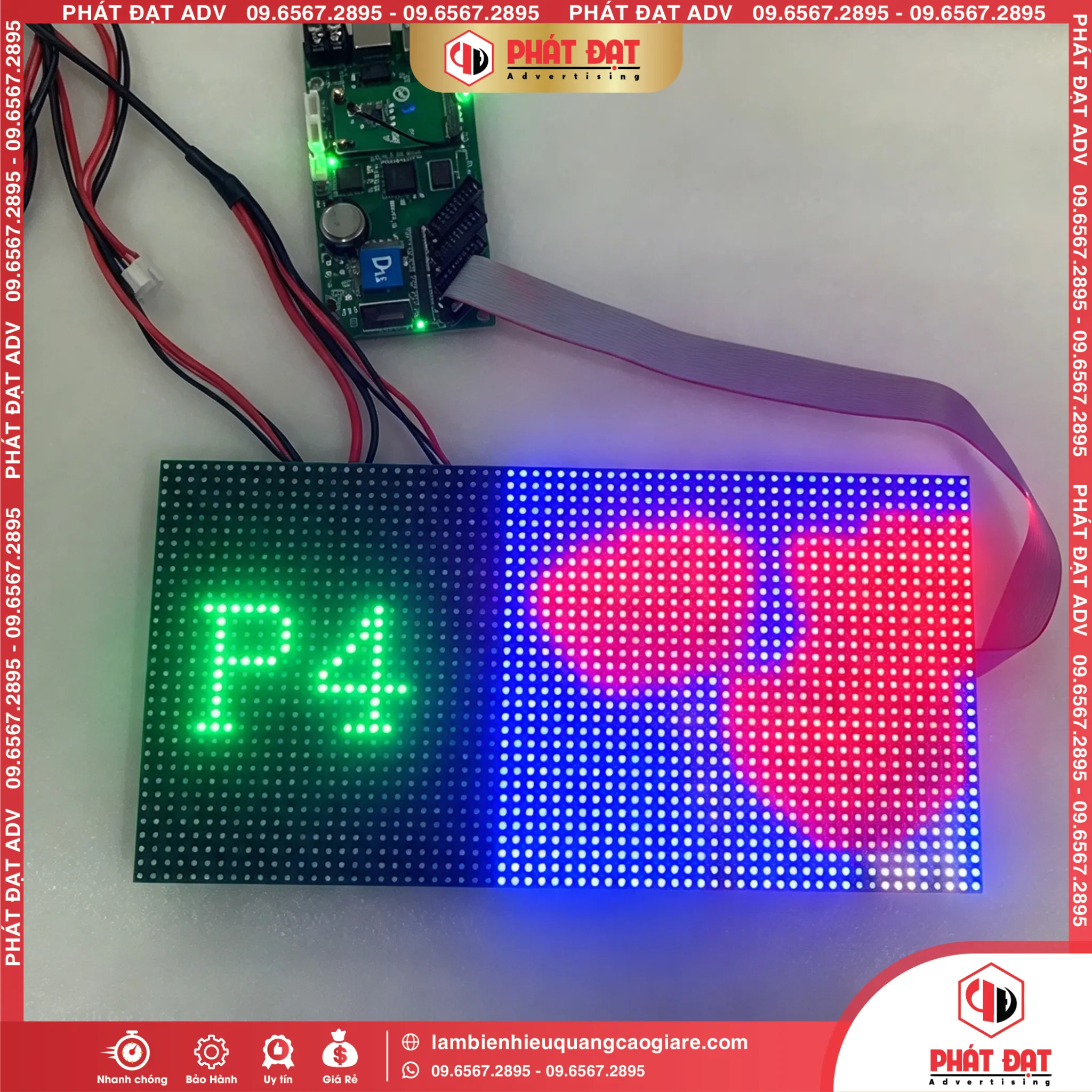 Biển led ma trận P4