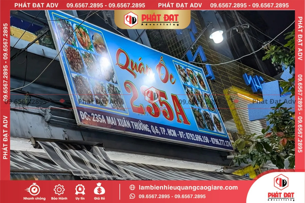 Kinh nghiệm chọn đơn vị làm biển hiệu quảng cáo giá rẻ quận 6