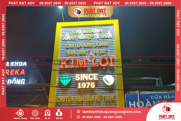 Những kiểu làm biển hiệu quảng cáo giá rẻ quận 10 phổ biến nhất hiện nay