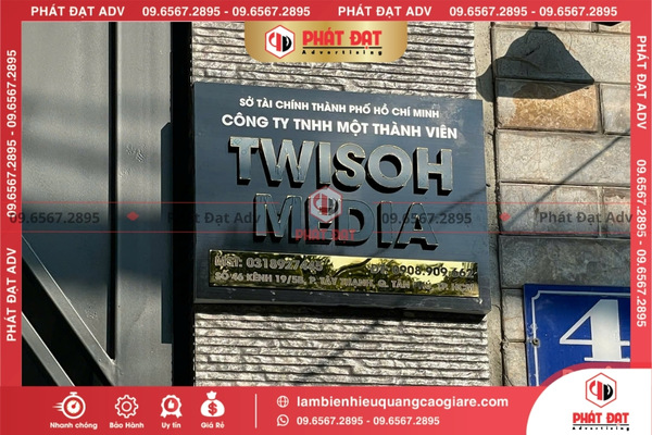 Biển hiệu Công ty và yếu tố phong thủy trong kinh doanh