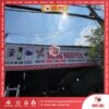 làm biển hiệu bạt khung sắt mặt tiền công ty song nguyên