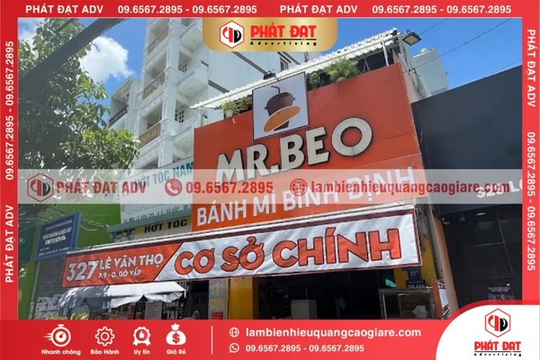 Bảng báo giá biển hiệu quảng cáo giá rẻ Gò Vấp mới nhất 2025