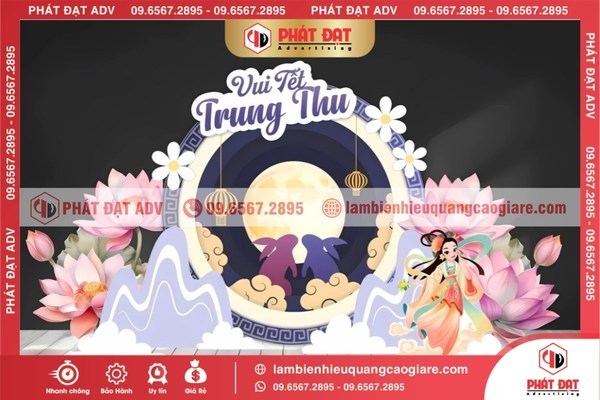Bảng báo giá thi công booth trung thu giá rẻ, chuyên nghiệp nhất hiện nay