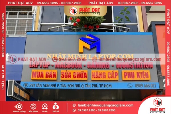 Biển hiệu LED ma trận chạy chữ thu hút ánh nhìn