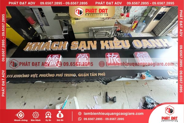 Biển hiệu xuyên LED siêu sáng