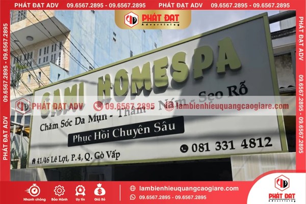 Các loại biển hiệu quảng cáo giá rẻ Gò Vấp phổ biến hiện nay