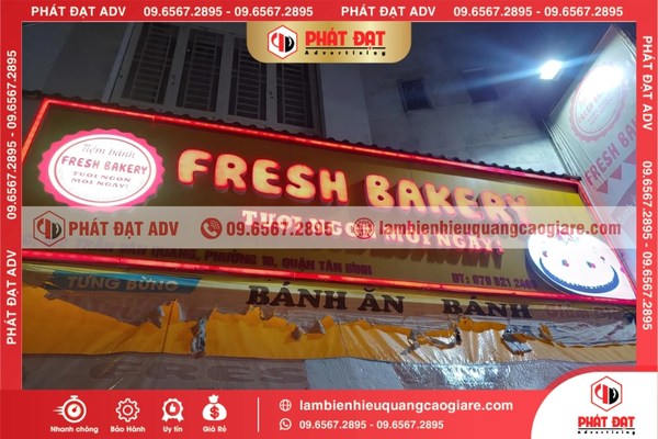 Các mẫu biển hiệu quảng cáo giá rẻ Tân Bình được ưa chuộng