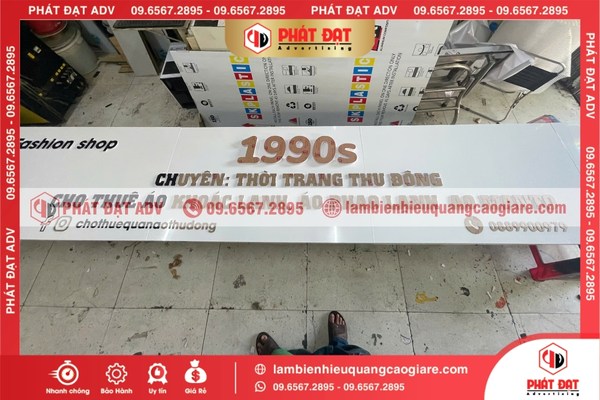 Chuyên Nhận Làm Biển HIệu Quảng Cáo Giá Rẻ Bình Thạnh Chuyên Nghiệp Nhất