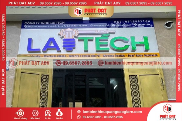Gia Công Biển Hiệu Quảng Cáo Giá Rẻ Bình Tân Nổi Bật Lấy Nhanh