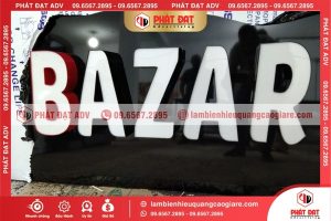 Gia Công Chữ Nổi Hông Nhôm Giá Rẻ Sang Trọng Giao Hàng Tận Nơi