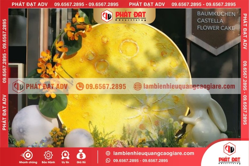 Gia công đạo cụ sân khấu trang trí trung thu