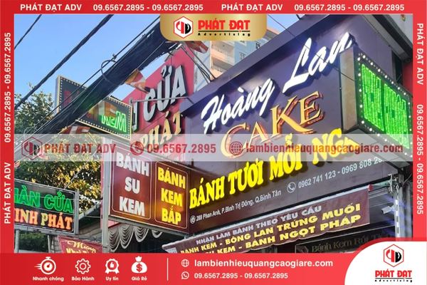 Lợi ích khi làm biển hiệu quảng cáo giá rẻ Bình Tân