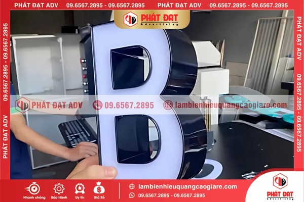 Lưu ý khi gia công chữ nhôm giá rẻ, tiết kiệm