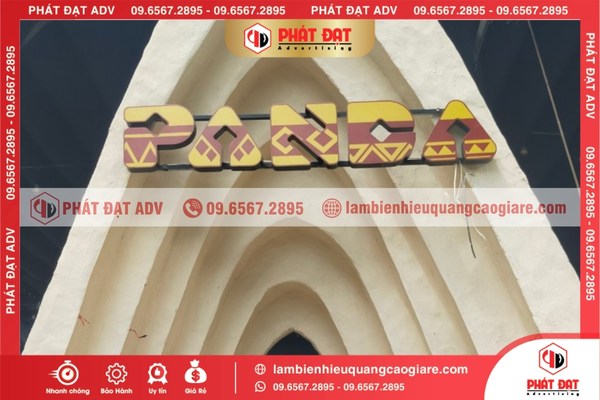 Quy trình gia công chữ nổi giá rẻ chuyên nghiệp