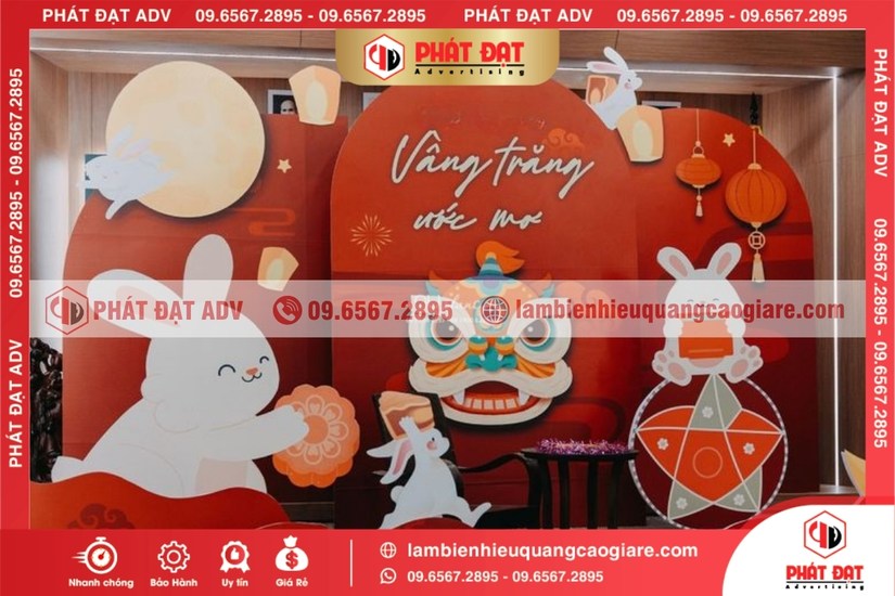 Thi Công Trang Trí Trung Thu Mô Hình Và Sân Khấu Trung Thu