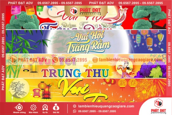 TOP 1 Đơn Vị In Ấn Băng Rôn Trung Thu Giá Rẻ Lấy Liền, Ấn Tượng Tại TPHCM