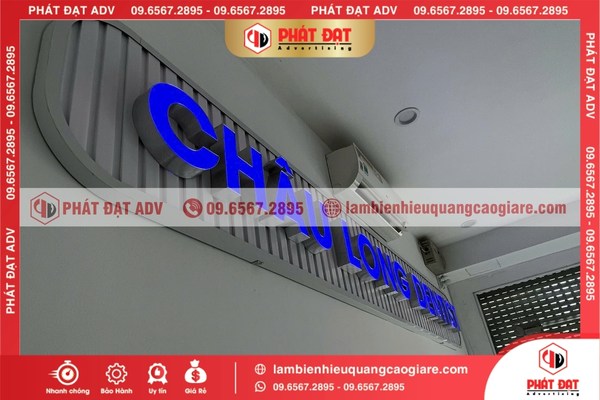 Ưu điểm khi gia công chữ nổi giá rẻ