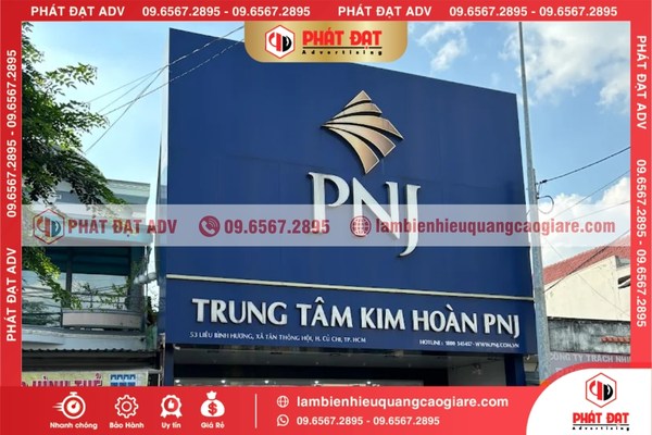Ưu điểm khi làm biển hiệu quảng cáo giá rẻ Củ Chi