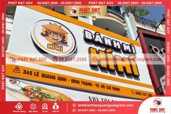 Ưu điểm nổi bật của biển hiệu quảng cáo giá rẻ Bình Thạnh