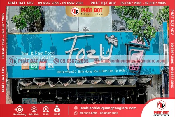 Xu hướng sử dụng biển hiệu quảng cáo giá rẻ Bình Tân trong năm nay