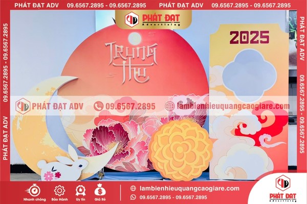 Xu hướng thi công booth Trung Thu năm 2025