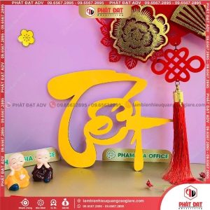 Bảng báo giá chữ Tết thư pháp đẹp nhất hiện nay