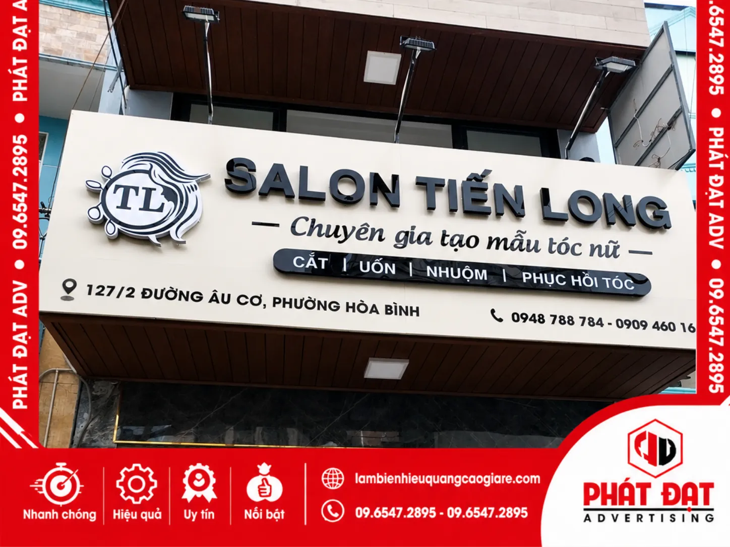 Làm bảng hiệu quảng cáo trọn gói