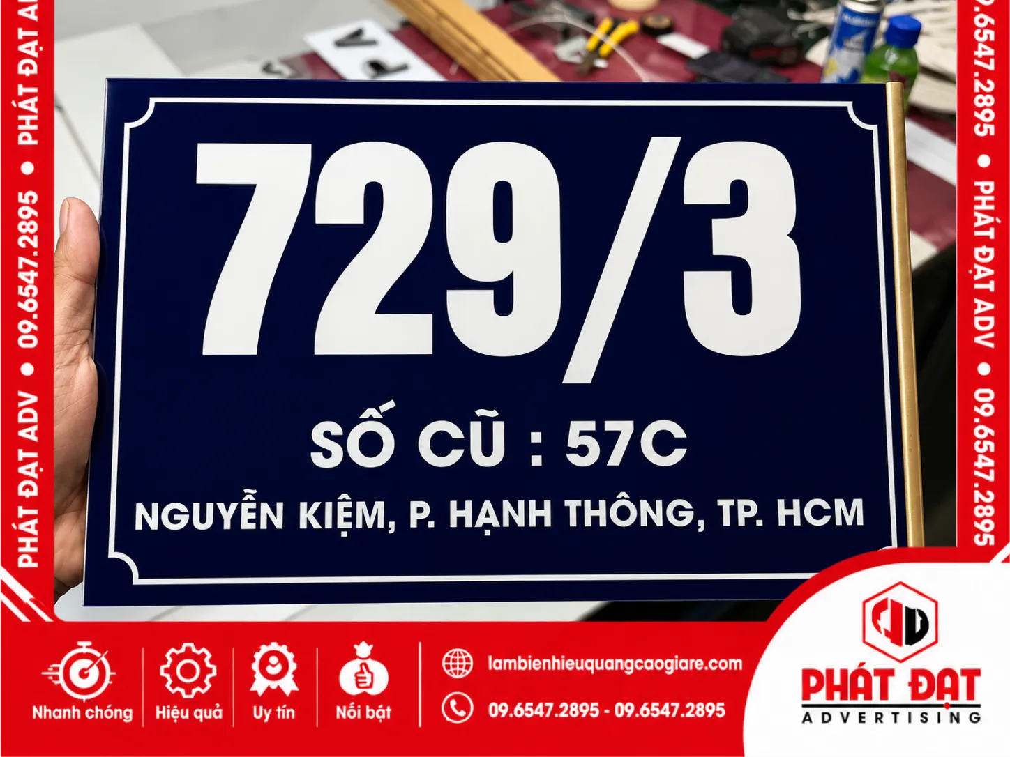Làm bảng hiệu quảng cáo trọn gói