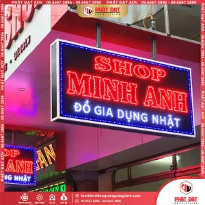 Làm Biển LED Quận 7 Đồ Gia Dụng Nhật Minh Anh Mẫu Đẹp, Giá Tốt