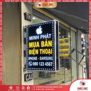 Làm Biển LED Quận 8 Mua Bán Điện Thoại Minh Phát Mẫu Đẹp, Giá Tốt
