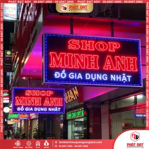 Làm Biển LED Quận 7 Đồ Gia Dụng Nhật Minh Anh Mẫu Đẹp, Giá Tốt