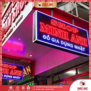 Làm Biển LED Quận 7 Đồ Gia Dụng Nhật Minh Anh Mẫu Đẹp, Giá Tốt