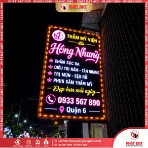 Làm Biển LED Quận 6 Thẩm Mỹ Viện Mẫu Đẹp, Sang Trọng, Giá Tốt