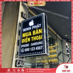 Làm Biển LED Quận 8 Mua Bán Điện Thoại Minh Phát Mẫu Đẹp, Giá Tốt