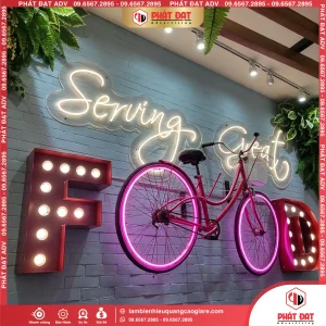 Làm bảng Led neon sign theo yêu cầu