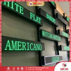 Biển led ma trận P4